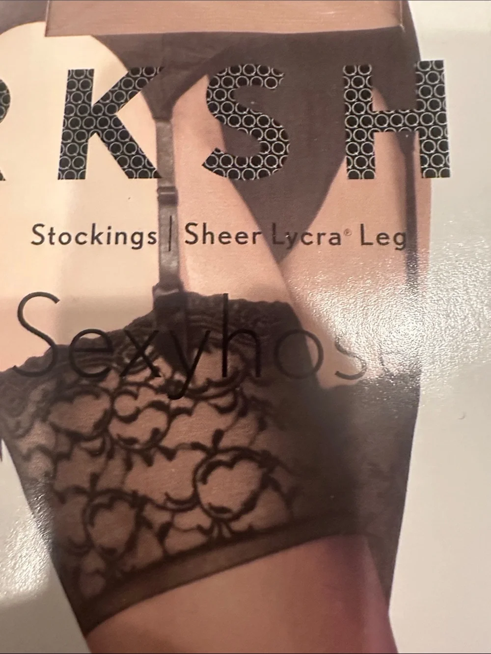 Berkshire Queen Nude Sheer Stockings with Lace Top